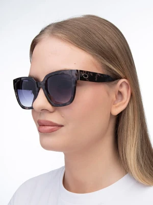 Oscar de la Renta Damskie okulary przeciwsłoneczne w kolorze szaro-czarno-niebieskim rozmiar: 53