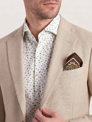 Oscar Jacobson Jedwabna poszetka Paisley