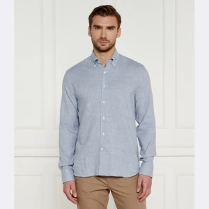 Oscar Jacobson Koszula | Regular Fit | z dodatkiem wełny