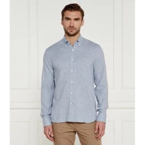 Oscar Jacobson Koszula | Regular Fit | z dodatkiem wełny