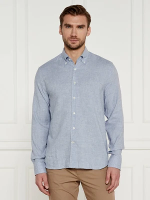Oscar Jacobson Koszula | Regular Fit | z dodatkiem wełny