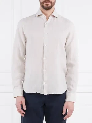 Oscar Jacobson Lniana koszula | Regular Fit