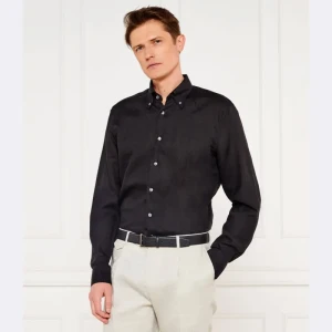 Oscar Jacobson Lniana koszula | Regular Fit