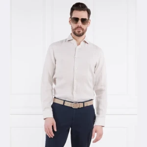 Oscar Jacobson Lniana koszula | Regular Fit