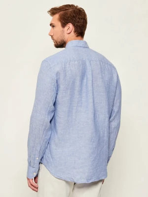 Oscar Jacobson Lniana koszula | Regular Fit