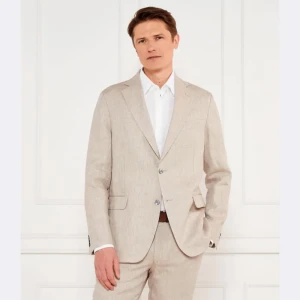 Oscar Jacobson Lniana marynarka Ferry | Regular Fit