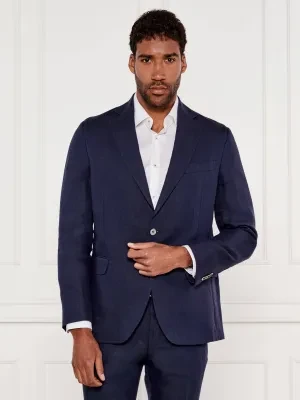 Oscar Jacobson Lniana marynarka Ferry | Regular Fit