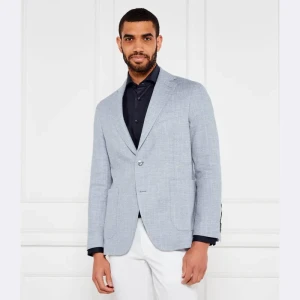 Oscar Jacobson Marynarka Ferry | Regular Fit | z dodatkiem lnu
