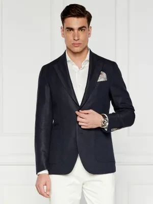 Oscar Jacobson Marynarka Ferry | Regular Fit | z dodatkiem lnu