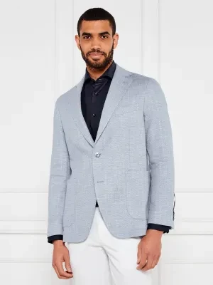 Oscar Jacobson Marynarka Ferry | Regular Fit | z dodatkiem lnu