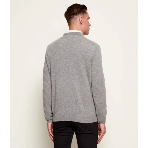 Oscar Jacobson Sweter patton | Regular Fit | z dodatkiem wełny i kaszmiru