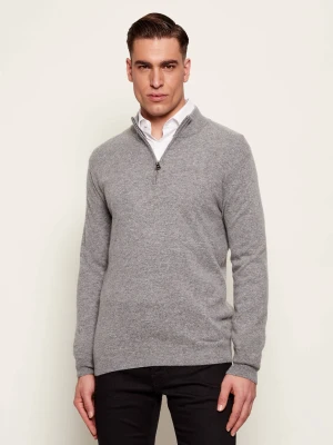 Oscar Jacobson Sweter patton | Regular Fit | z dodatkiem wełny i kaszmiru