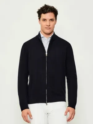 Oscar Jacobson Sweter Seb | Regular Fit | z dodatkiem wełny i kaszmiru