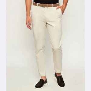 Oscar Jacobson Sztruksowe spodnie Denz | Slim Fit