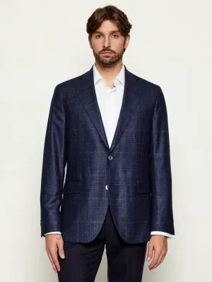 Oscar Jacobson Wełniana marynarka Fogerty | Regular Fit | z dodatkiem jedwabiu i kaszmiru