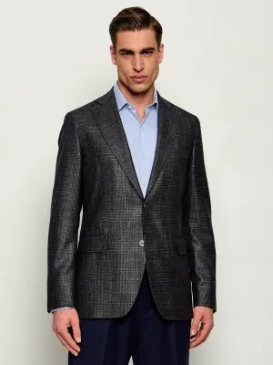 Oscar Jacobson Wełniana marynarka Fogerty | Regular Fit | z dodatkiem jedwabiu i kaszmiru