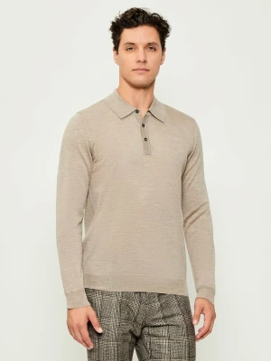 Oscar Jacobson Wełniane polo Melvin | Regular Fit