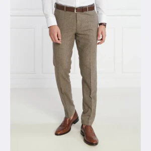 Oscar Jacobson Wełniane spodnie DENZ | Regular Fit