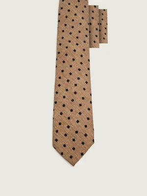 Oscar Jacobson Wełniany krawat