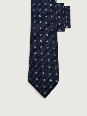 Oscar Jacobson Wełniany krawat | z dodatkiem jedwabiu