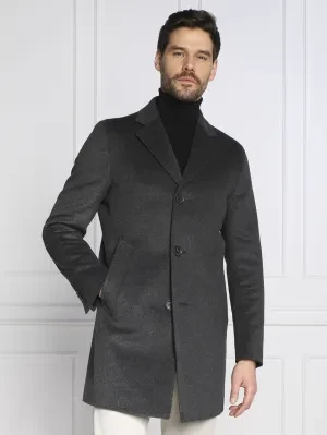 Oscar Jacobson Wełniany płaszcz Storvik | z dodatkiem kaszmiru