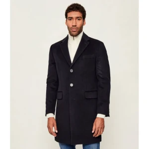Oscar Jacobson Wełniany płaszcz Sylar | z dodatkiem kaszmiru