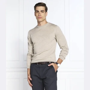 Oscar Jacobson Wełniany sweter Custer | Slim Fit