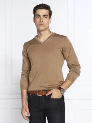 Oscar Jacobson Wełniany sweter | Regular Fit