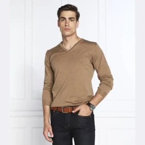 Oscar Jacobson Wełniany sweter | Regular Fit