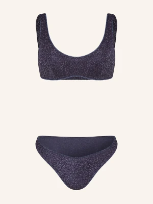 Oséree Bikini Bustier Lumiere Sporty blau GRANATOWY