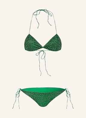 Oséree Bikini Trójkątne Lumiere Z Błyszczącą Przędzą gruen