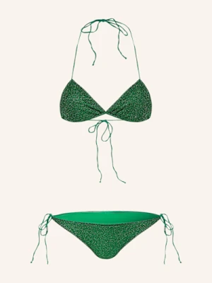 Oséree Bikini Trójkątne Lumiere Z Błyszczącą Przędzą gruen