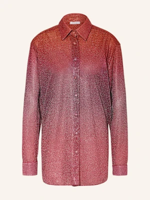 Oséree Koszula Lumiere Shade Z Błyszczącą Przędzą pink