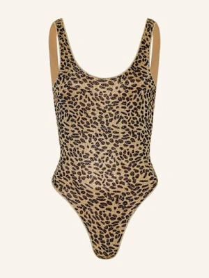 Oséree Strój Kąpielowy Animalier Sporty Maillot braun