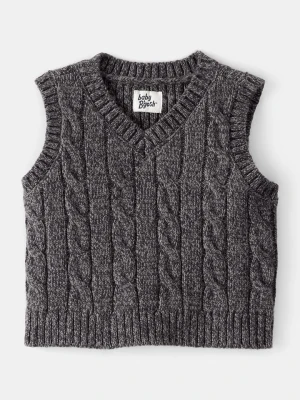 OshKosh Bezrękawnik w kolorze antracytowym rozmiar: 62