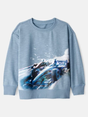 OshKosh Bluza w kolorze błękitnym rozmiar: 104