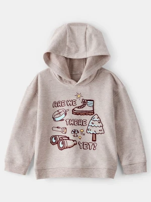 OshKosh Bluza w kolorze jasnobrązowym rozmiar: 110