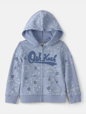 OshKosh Bluza w kolorze niebieskim rozmiar: 104