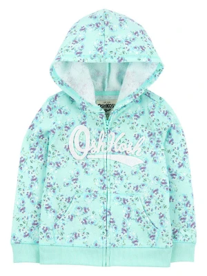 OshKosh Bluza w kolorze turkusowym rozmiar: 104