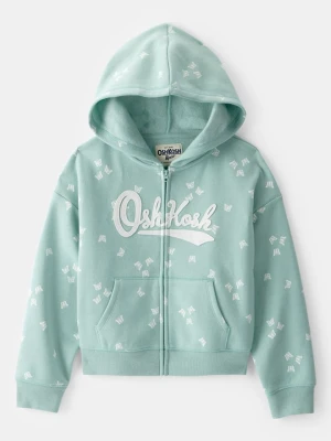 OshKosh Bluza w kolorze zielonym rozmiar: 116/122