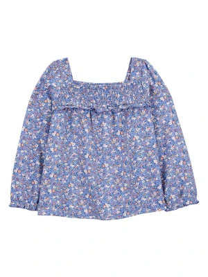 OshKosh Bluzka w kolorze niebieskim ze wzorem rozmiar: 98