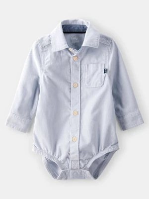 OshKosh Body-koszula w kolorze błękitnym rozmiar: 74