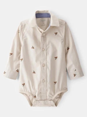 OshKosh Body w kolorze beżowym rozmiar: 68