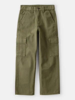 OshKosh Bojówki w kolorze khaki rozmiar: 140