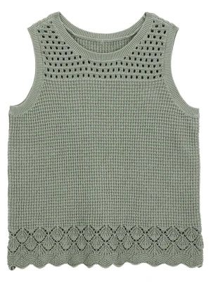 OshKosh Dzianinowy top w kolorze khaki rozmiar: 164