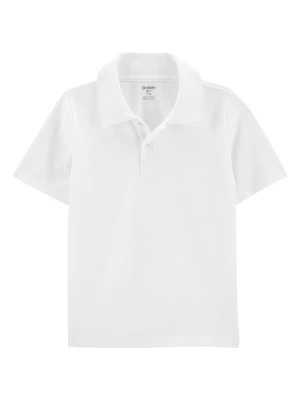 OshKosh Koszulka polo w kolorze białym rozmiar: 140