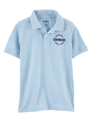 OshKosh Koszulka polo w kolorze błękitnym rozmiar: 122