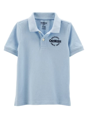 OshKosh Koszulka polo w kolorze błękitnym rozmiar: 104