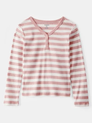 Zdjęcie produktu OshKosh Koszulka w kolorze biało-jasnoróżowym rozmiar: 122