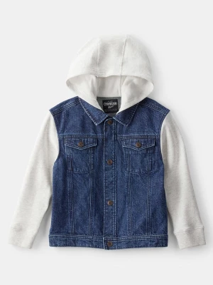 OshKosh Kurtka dżinsowa w kolorze niebiesko-szarym rozmiar: 122